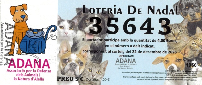 Loteria Solidaria 2025 ADANA